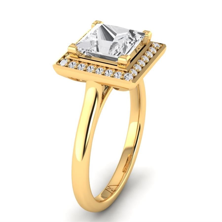Solitaires Carensa Or Jaune Diamant 2.15 ct