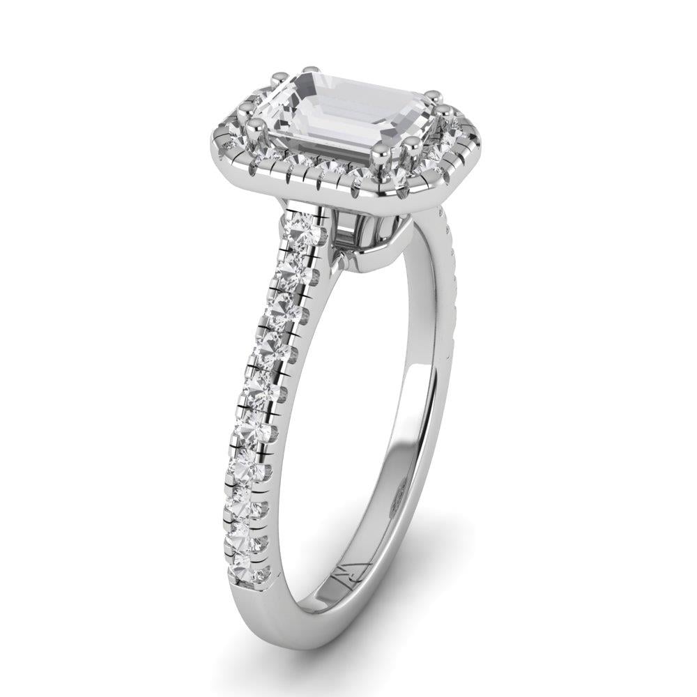 Solitaires Elixir Or Blanc Diamant 1.60 ct