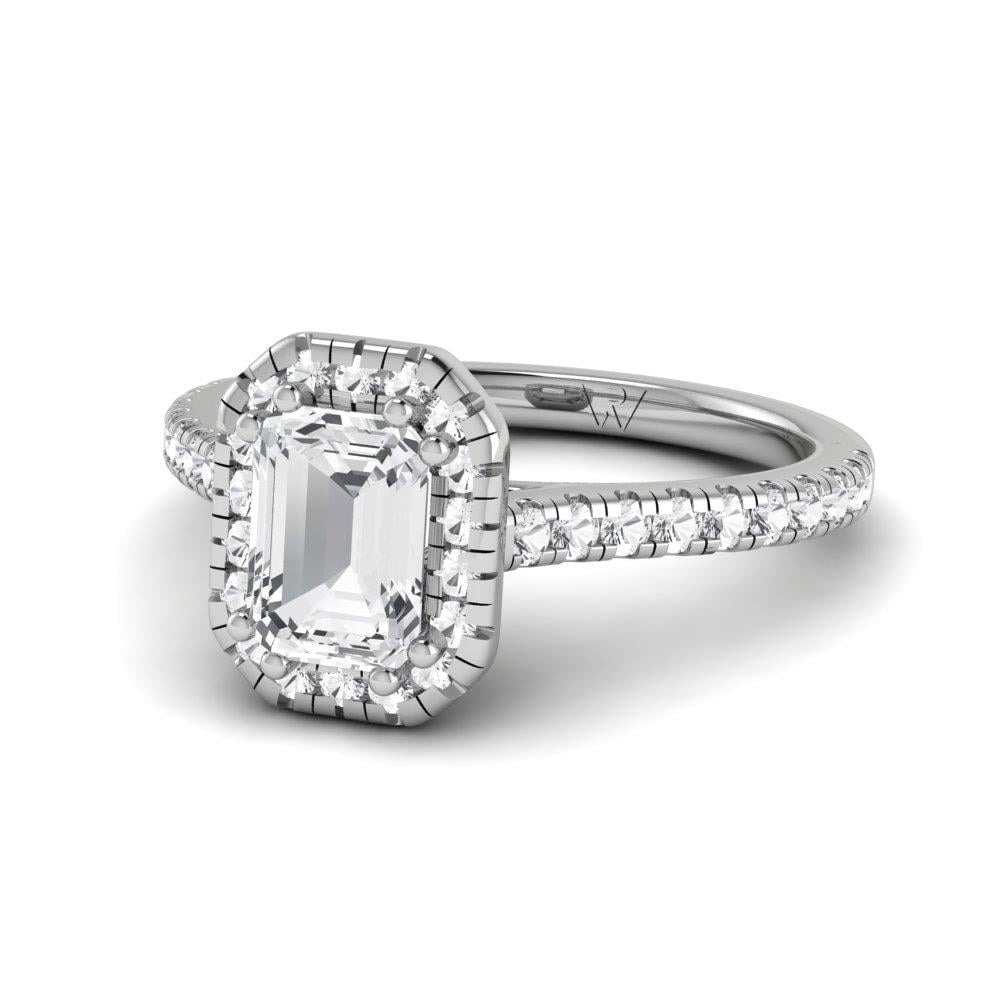 Solitaires Elixir Or Blanc Oxyde de zirconium 1.60 ct
