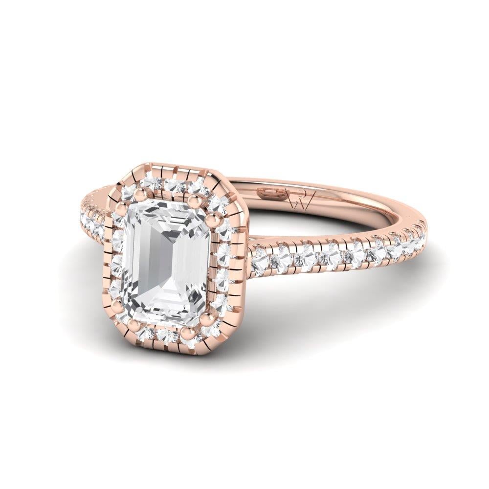Solitaires Elixir Or Rose Diamant 1.60 ct