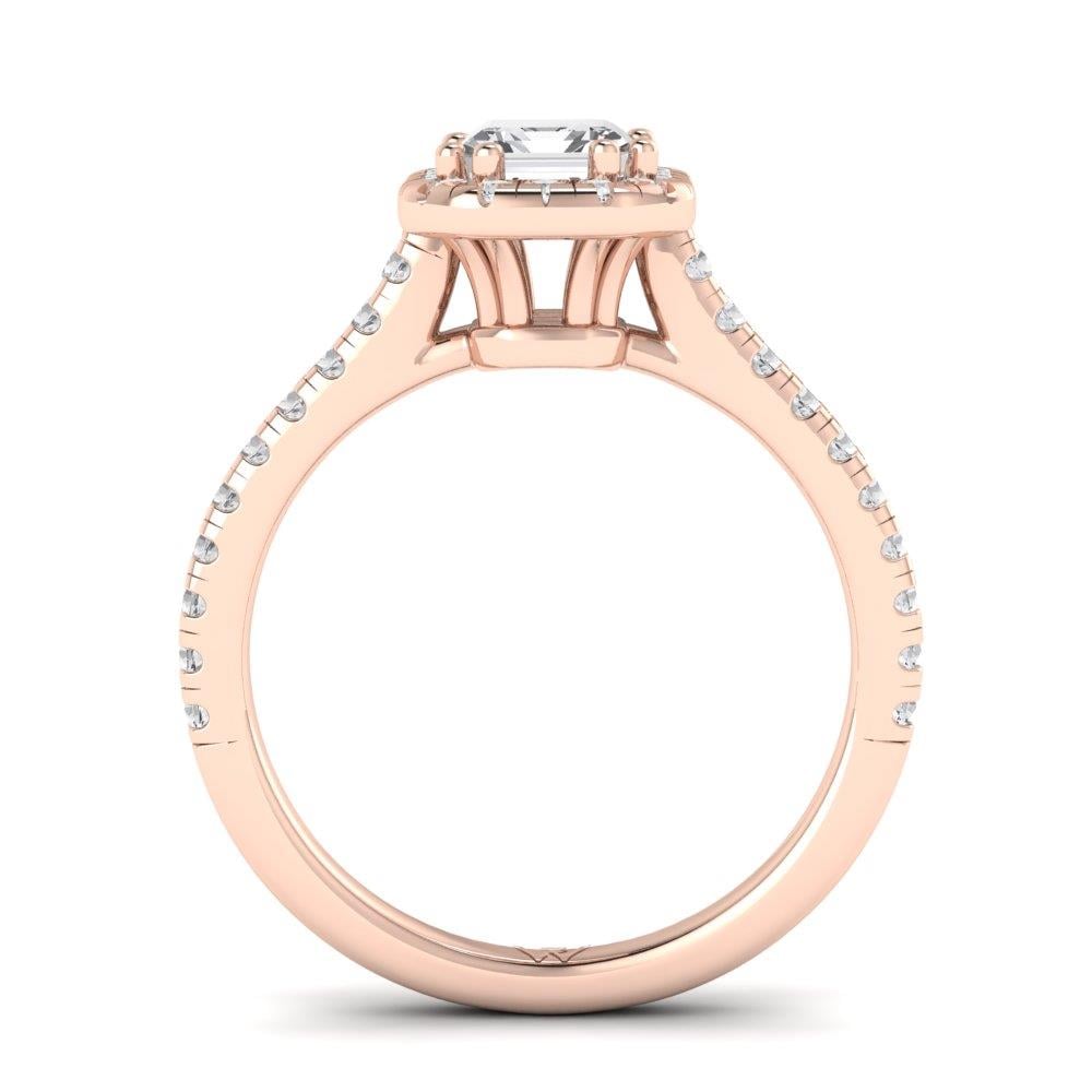 Solitaires Elixir Or Rose Diamant 1.60 ct