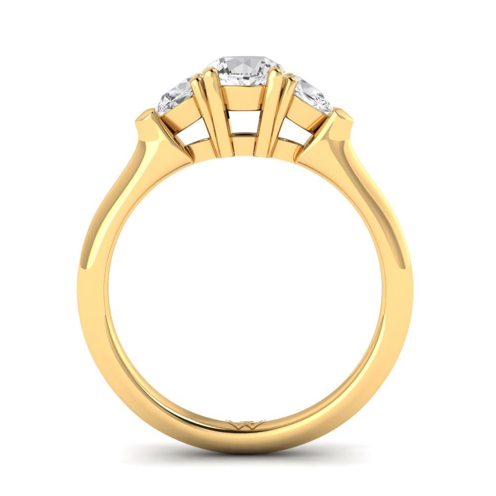 Solitaires Envolée Or Jaune Oxyde de zirconium 0.95 ct