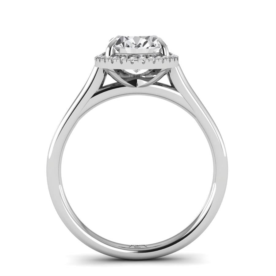 Solitaires Fayra Or Blanc Diamant 1.75 ct