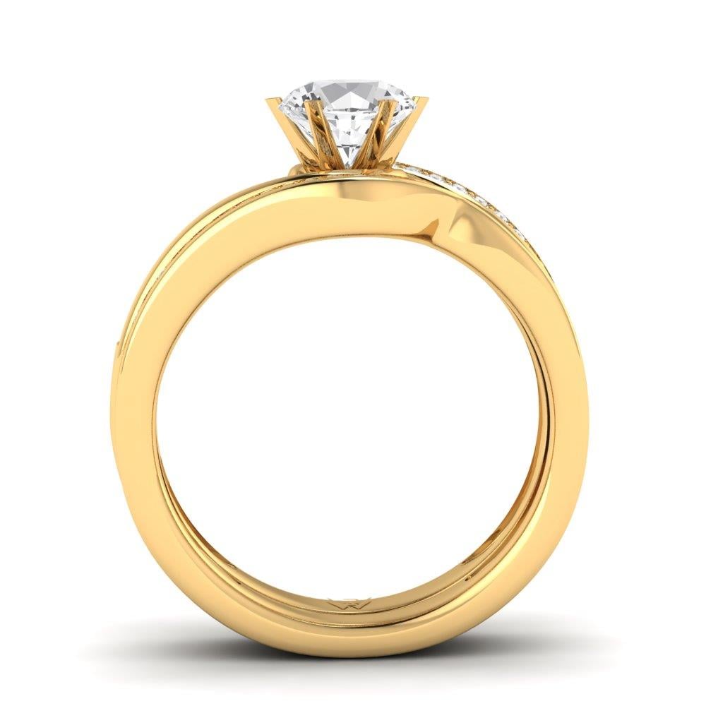 Solitaires Fusion Or Jaune Diamant 1.15 ct