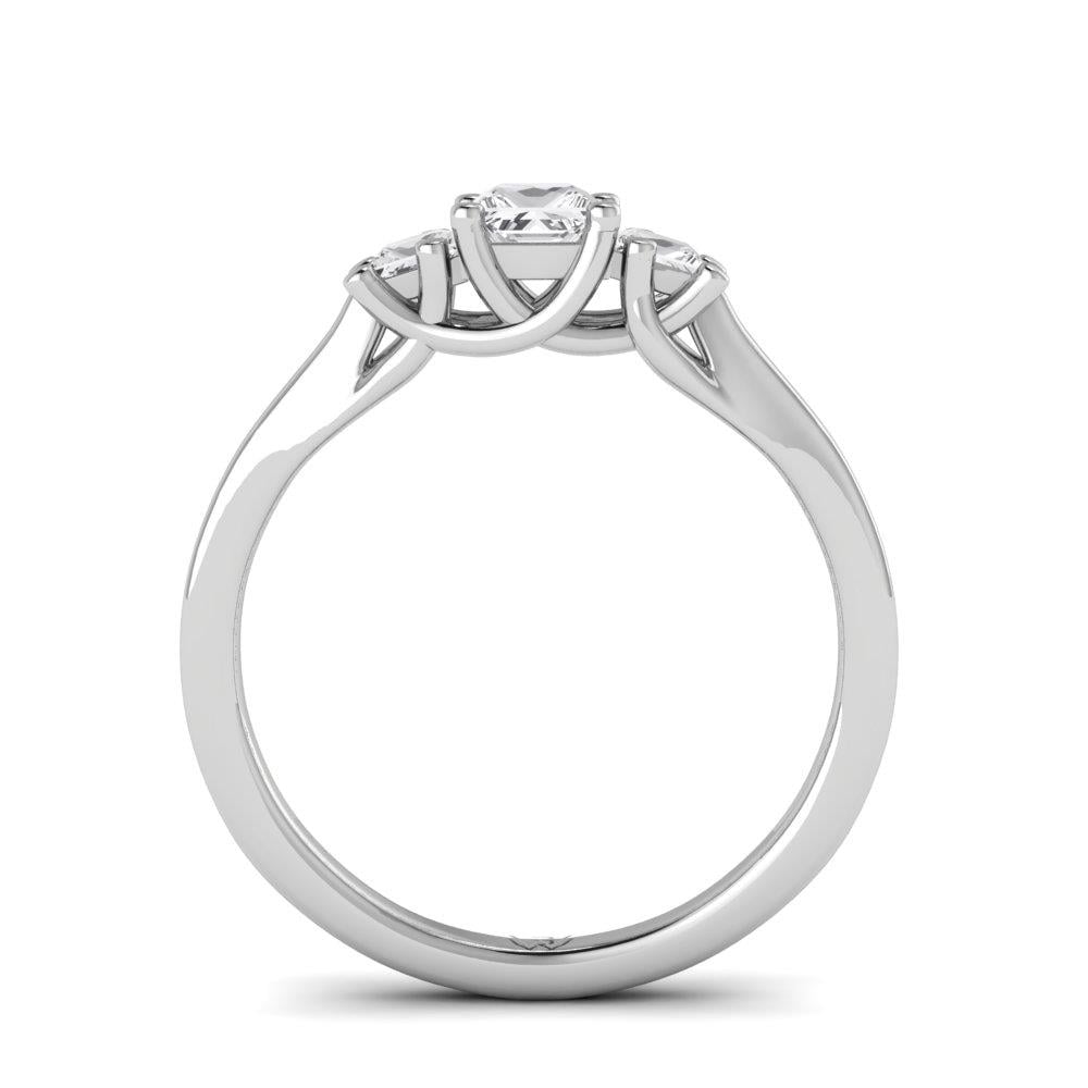 Solitaires Intense Or Blanc Diamant 0.60 ct