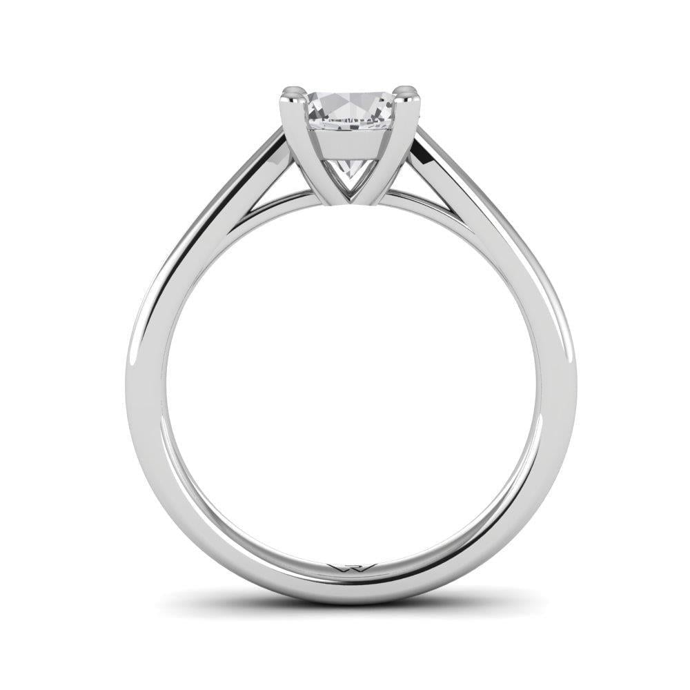 Solitaires Magnifique Or Blanc Diamant 1 ct