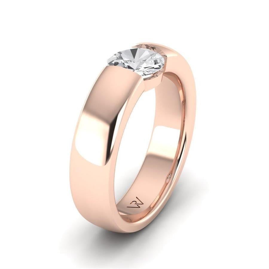 Solitaires Pureté Argent Oxyde de Zirconium 0.90 ct