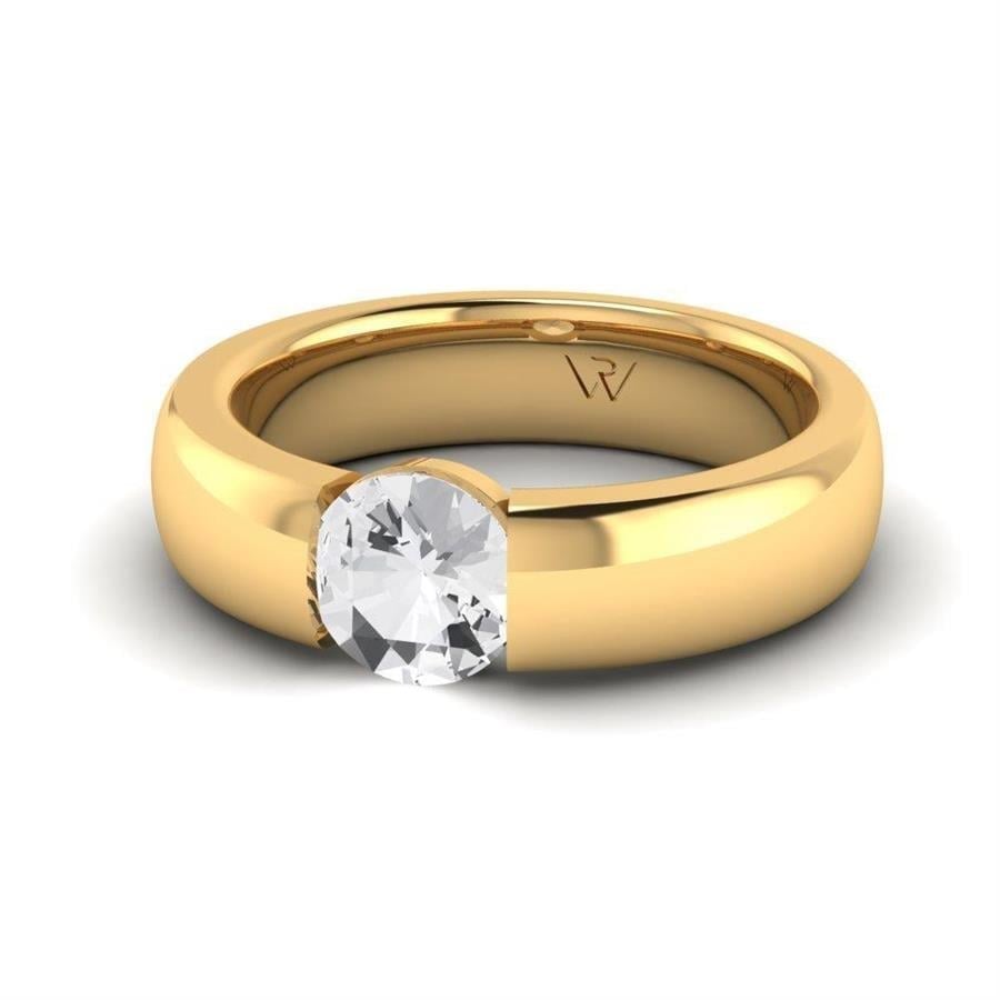 Solitaires Pureté Argent Oxyde de Zirconium 0.90 ct
