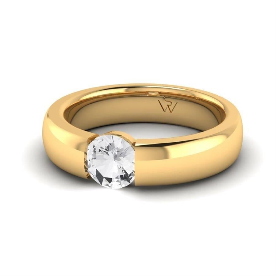 Solitaires Pureté Argent Oxyde de Zirconium 0.75 ct