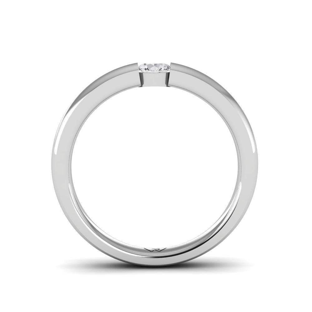 Solitaires Pureté Or Blanc Diamant 0.20 ct