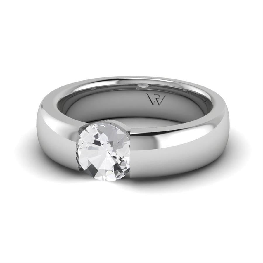 Solitaires Pureté Or Blanc Diamant de Synthèse 2.79 ct