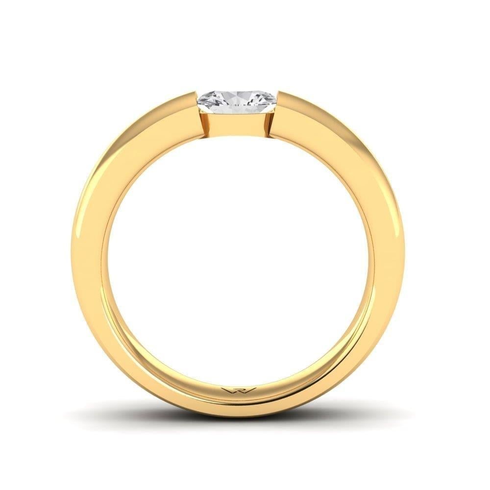 Solitaires Pureté Or Jaune Diamant 0.75 ct
