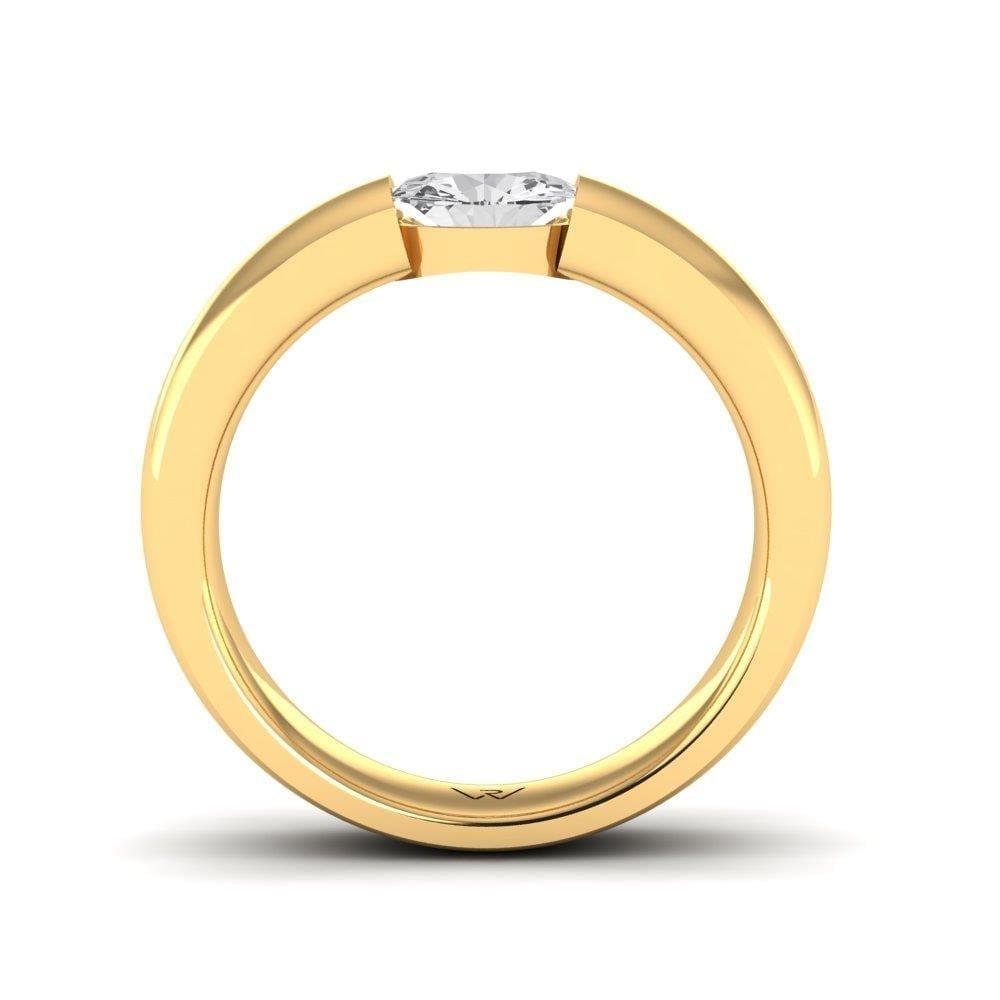 Solitaires Pureté Or Jaune Diamant 1 ct