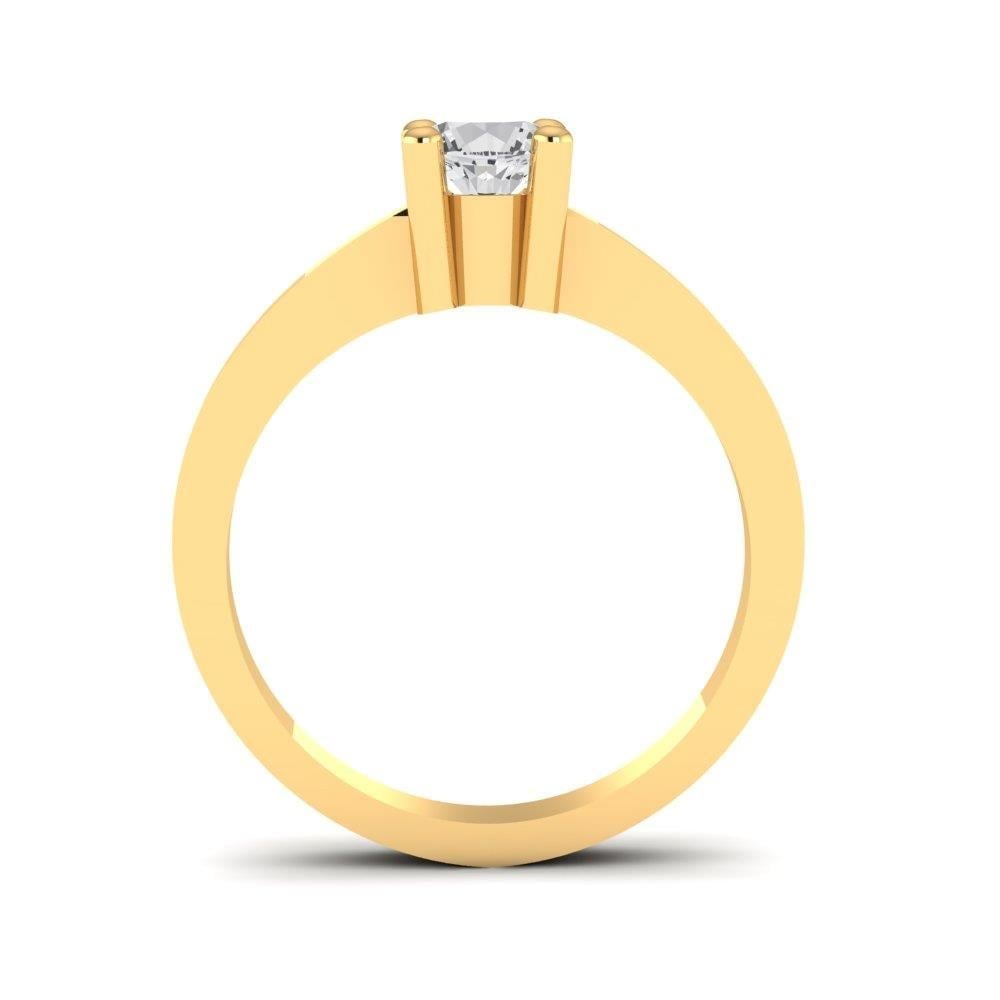 Solitaires Épuria Or Jaune 0.50 ct