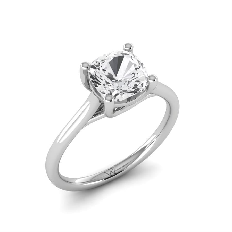 Solitaires Quatuor Or Blanc Diamant 2 ct