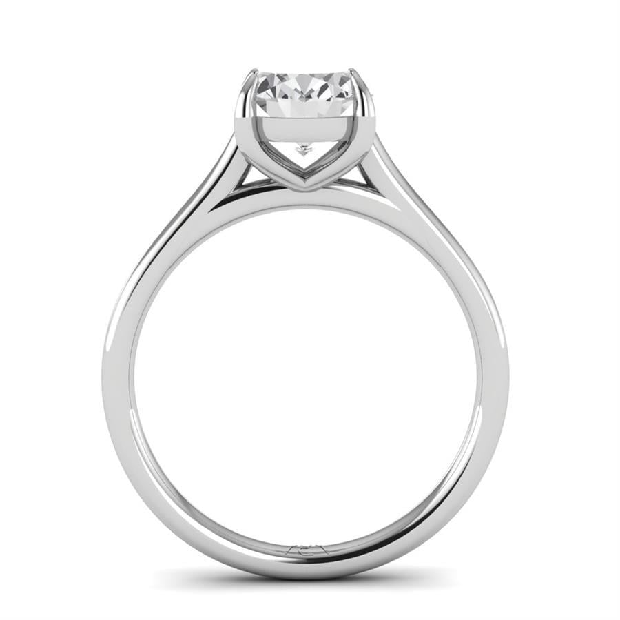 Solitaires Solira Or Blanc Diamant 2 ct