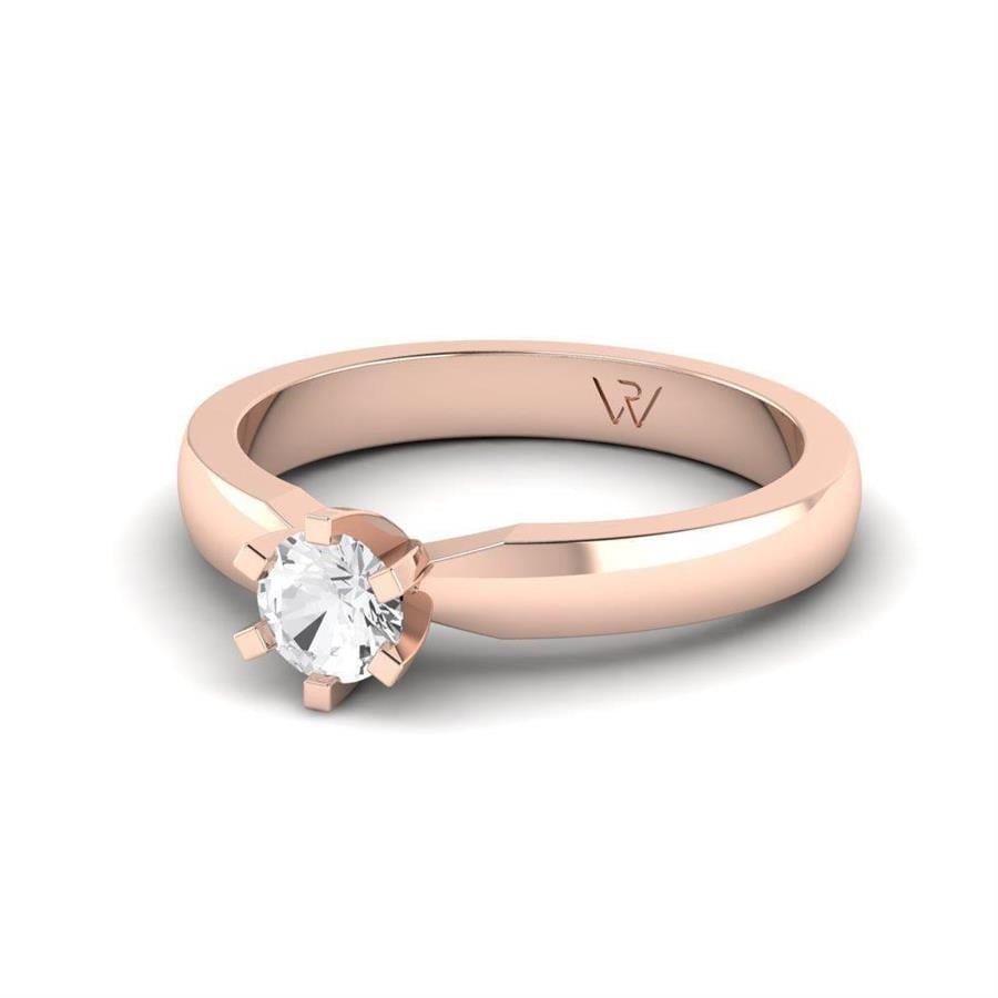 Solitaires Sublime Argent Oxyde de Zirconium 0.33 ct