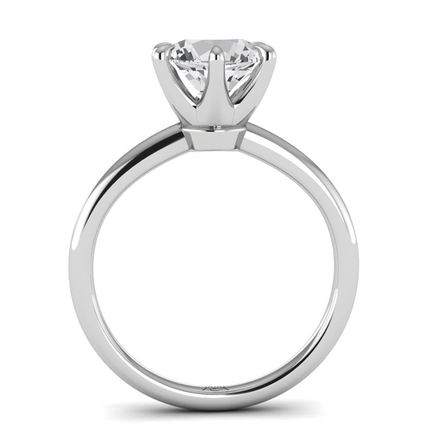 Solitaires Talara Or Blanc Diamant de Synthèse 2 ct