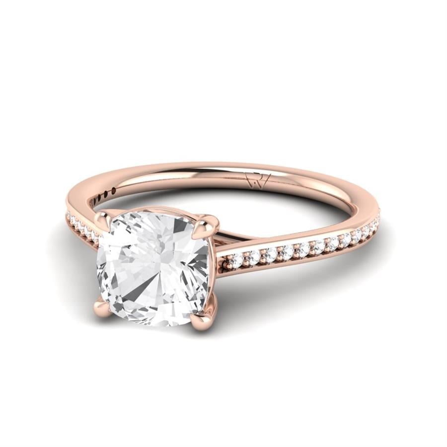 Solitaires Vanyra Or Rose Diamant 2.15 ct
