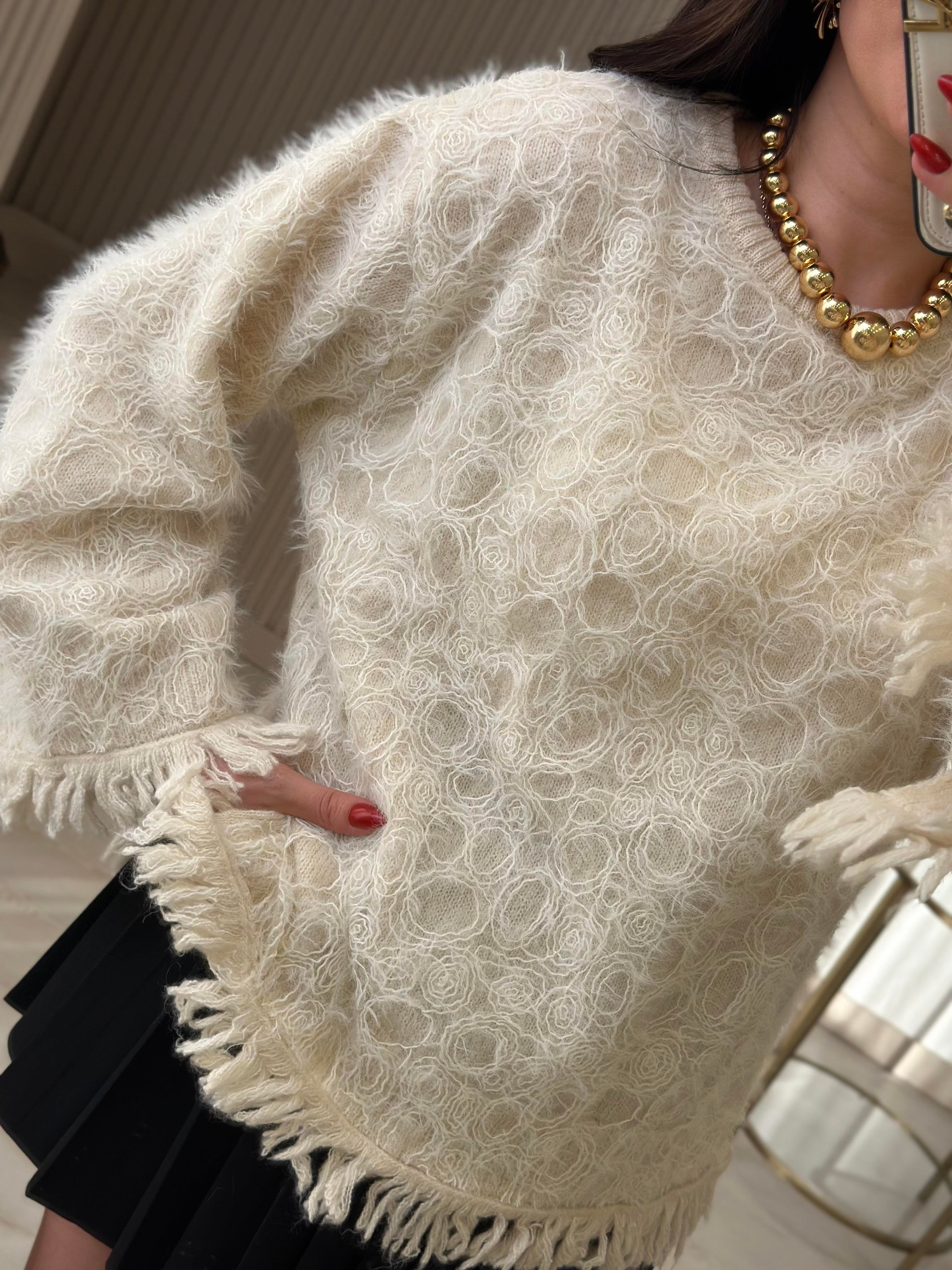 Orj. Marka Püskül Detaylı Kazak