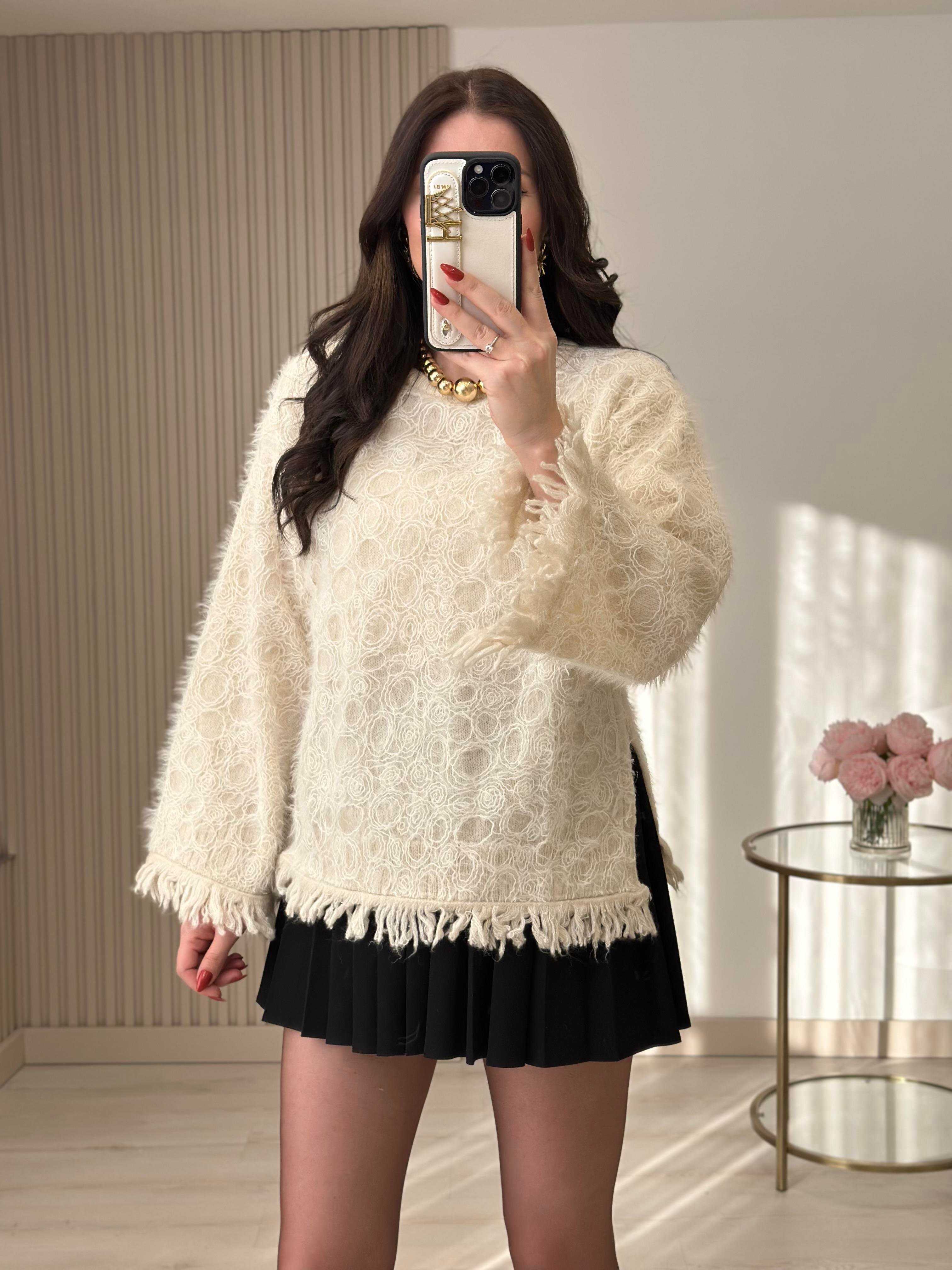 Orj. Marka Püskül Detaylı Kazak