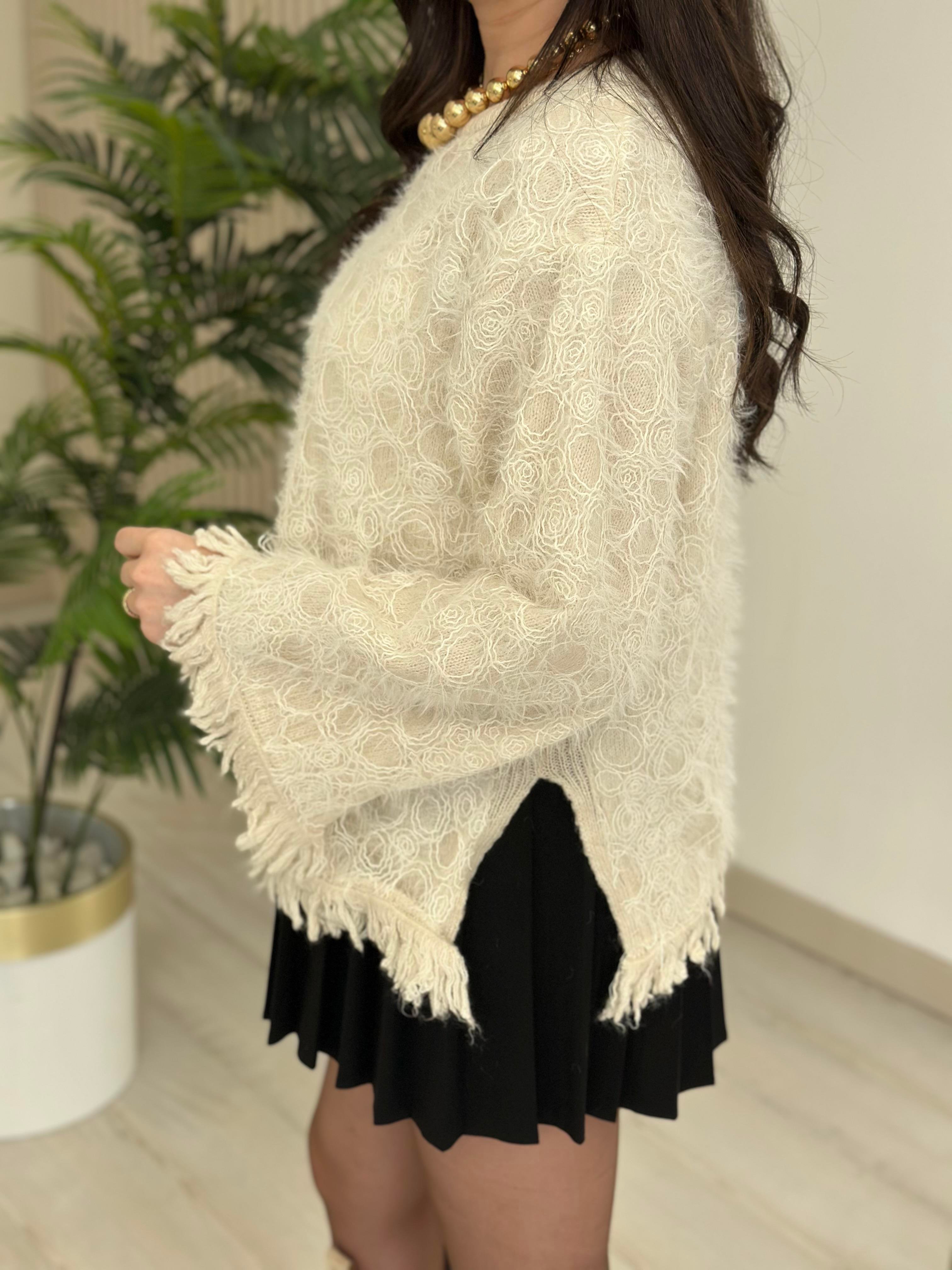 Orj. Marka Püskül Detaylı Kazak