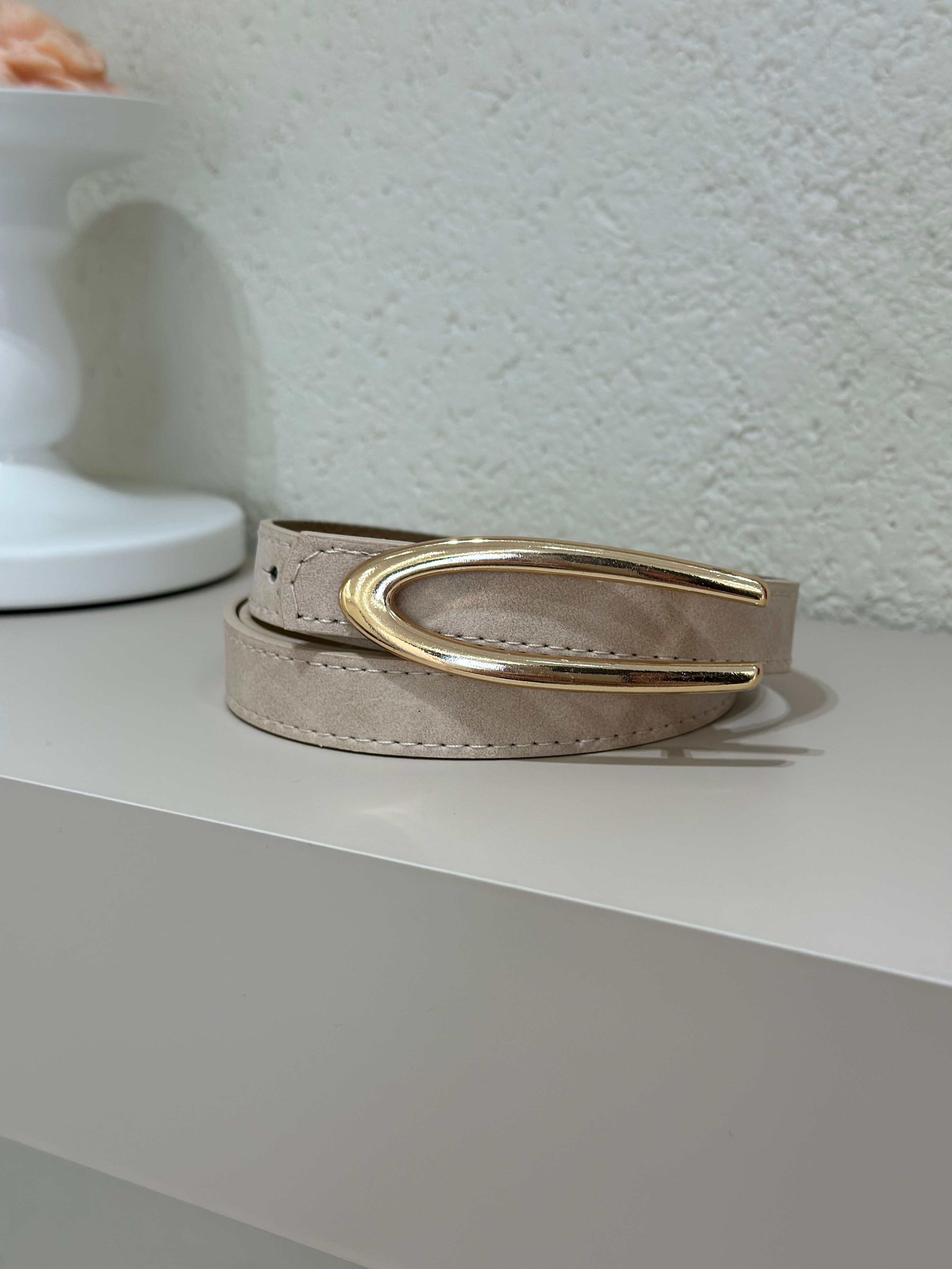 Oval Toka Gold Kemer Bej
