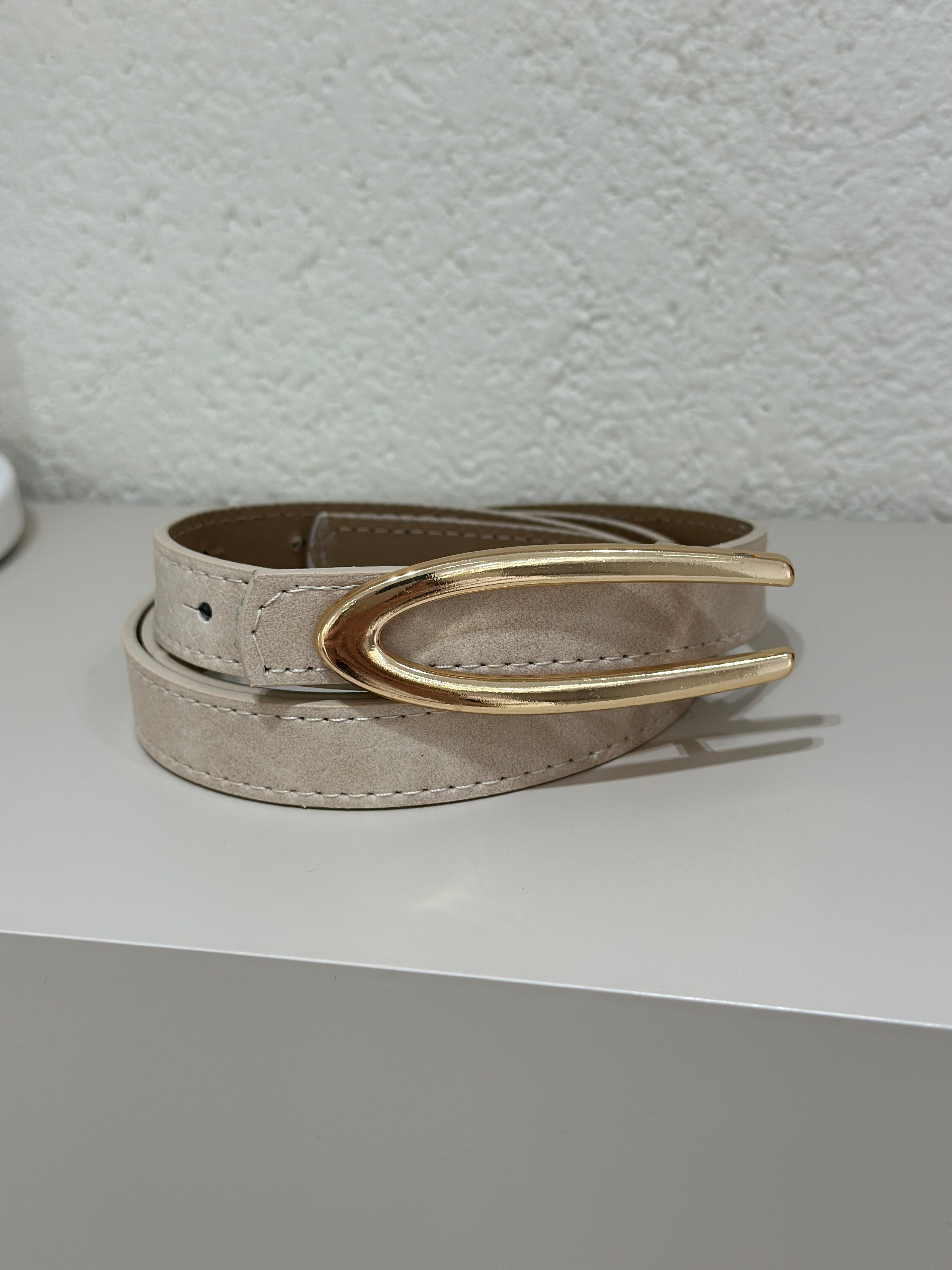 Oval Toka Gold Kemer Bej