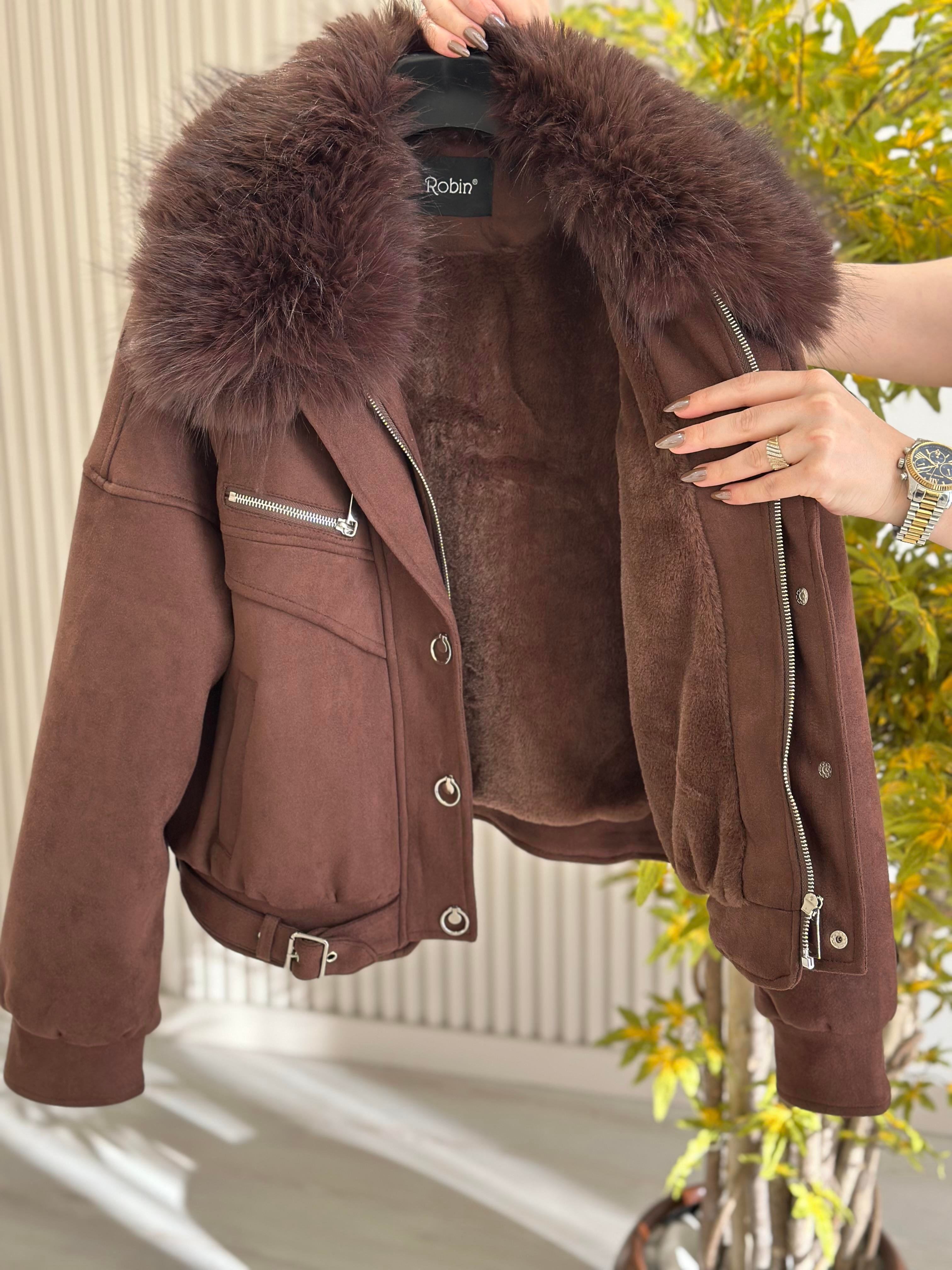 Robin Süet İçi Peluş Dolgulu Mont Taba