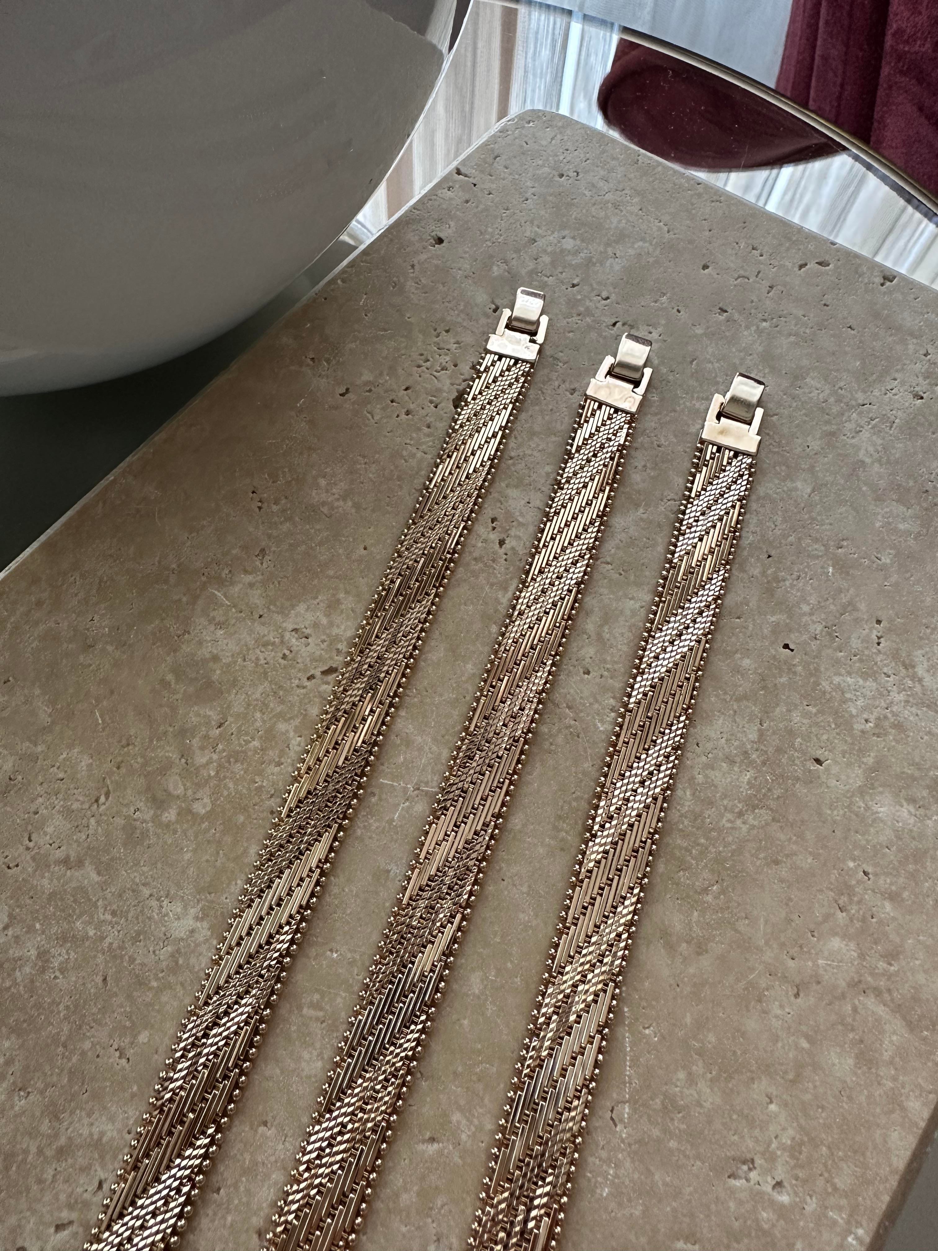 Xupıng Hasır Rose Gold Bileklik 