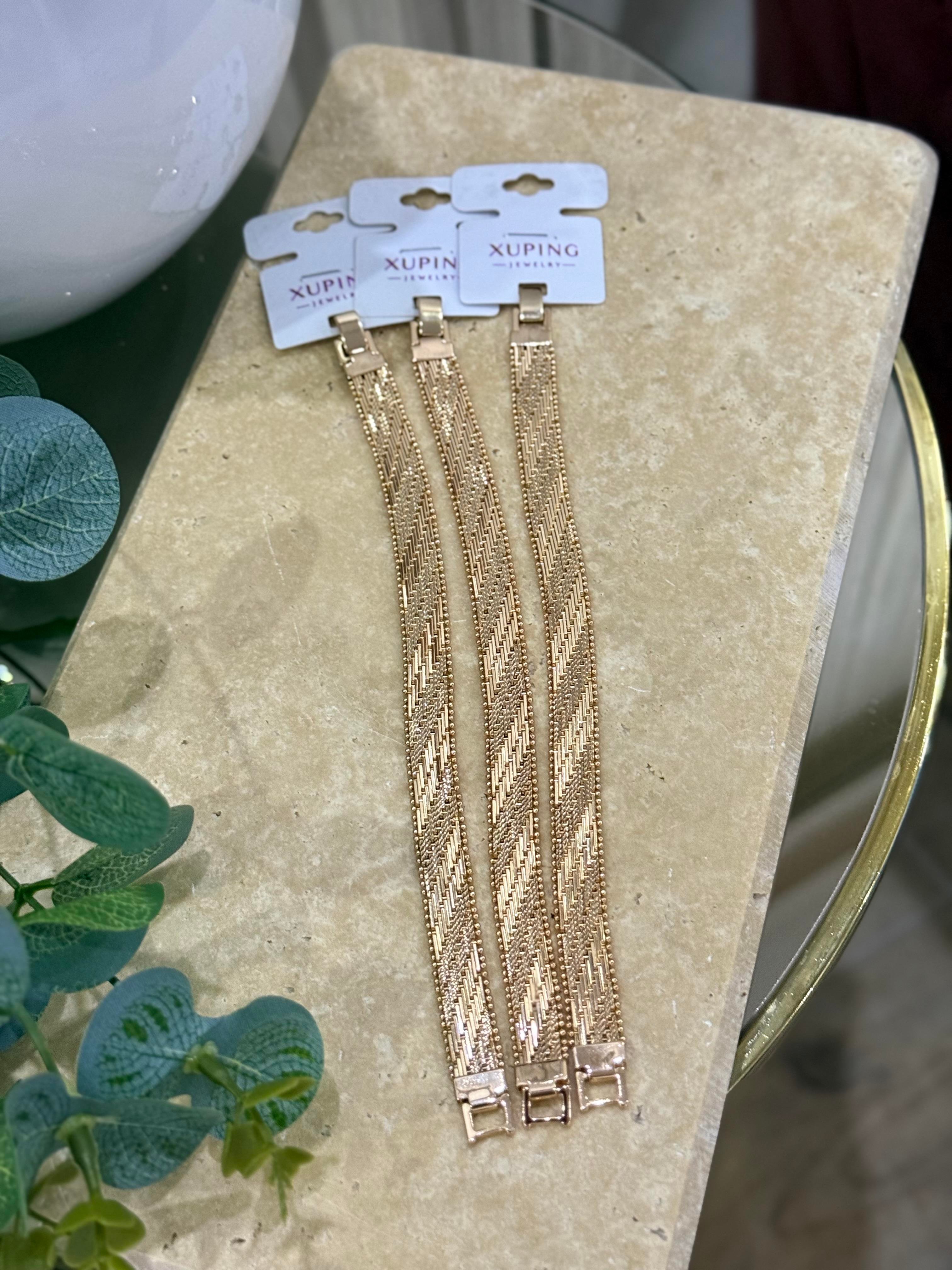 Xupıng Hasır Rose Gold Bileklik 