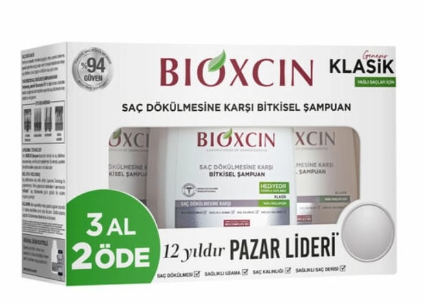 Bioxcin Genesis 3 Al 2 Öde Yağlı Saçlar İçin Şampuan