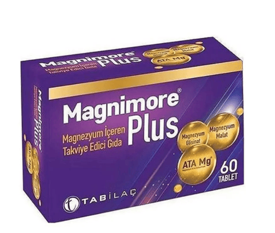 Magnimore Plus 60 Magnezyum Içeren Takviye Edici Gıda