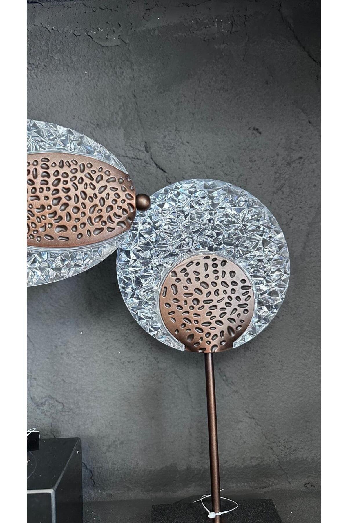 Akrilik oval dekoratif obje