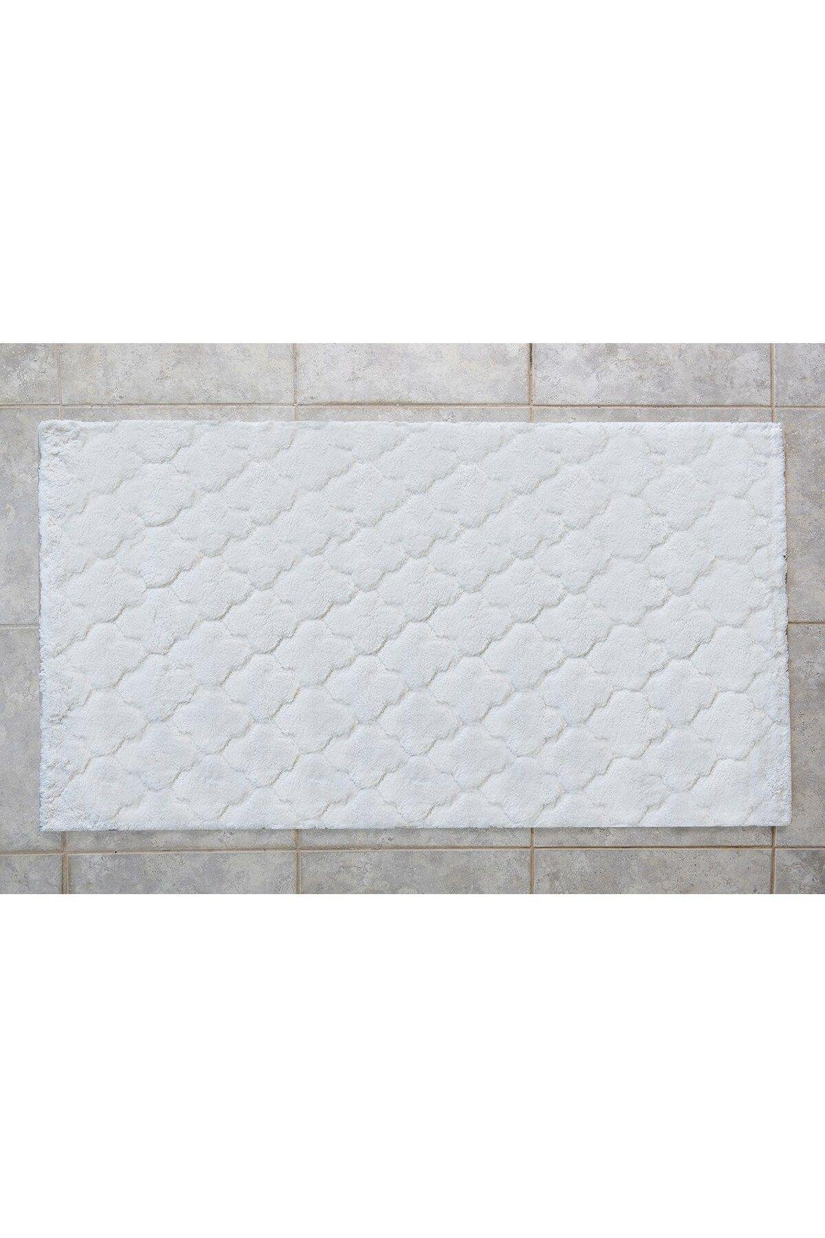 Banyo Paspası Diamond 60*100 Krem