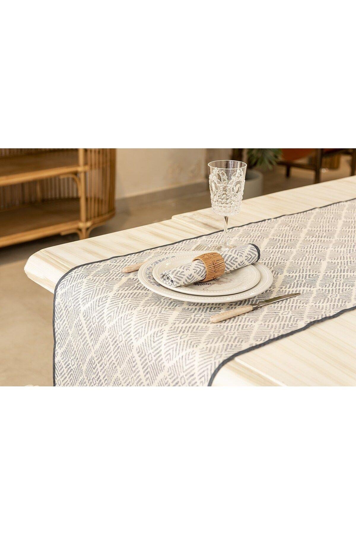Baskılı Peçete 4'lü Paket Vega 45*45 Cm Lacivert