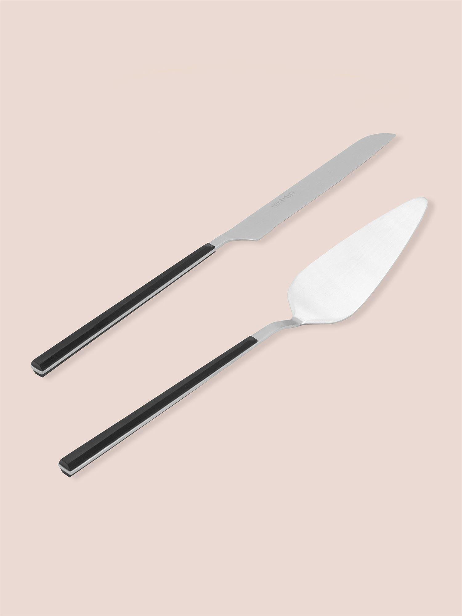 Bianco Pasta Servis Takımı Gümüş 2 Parça