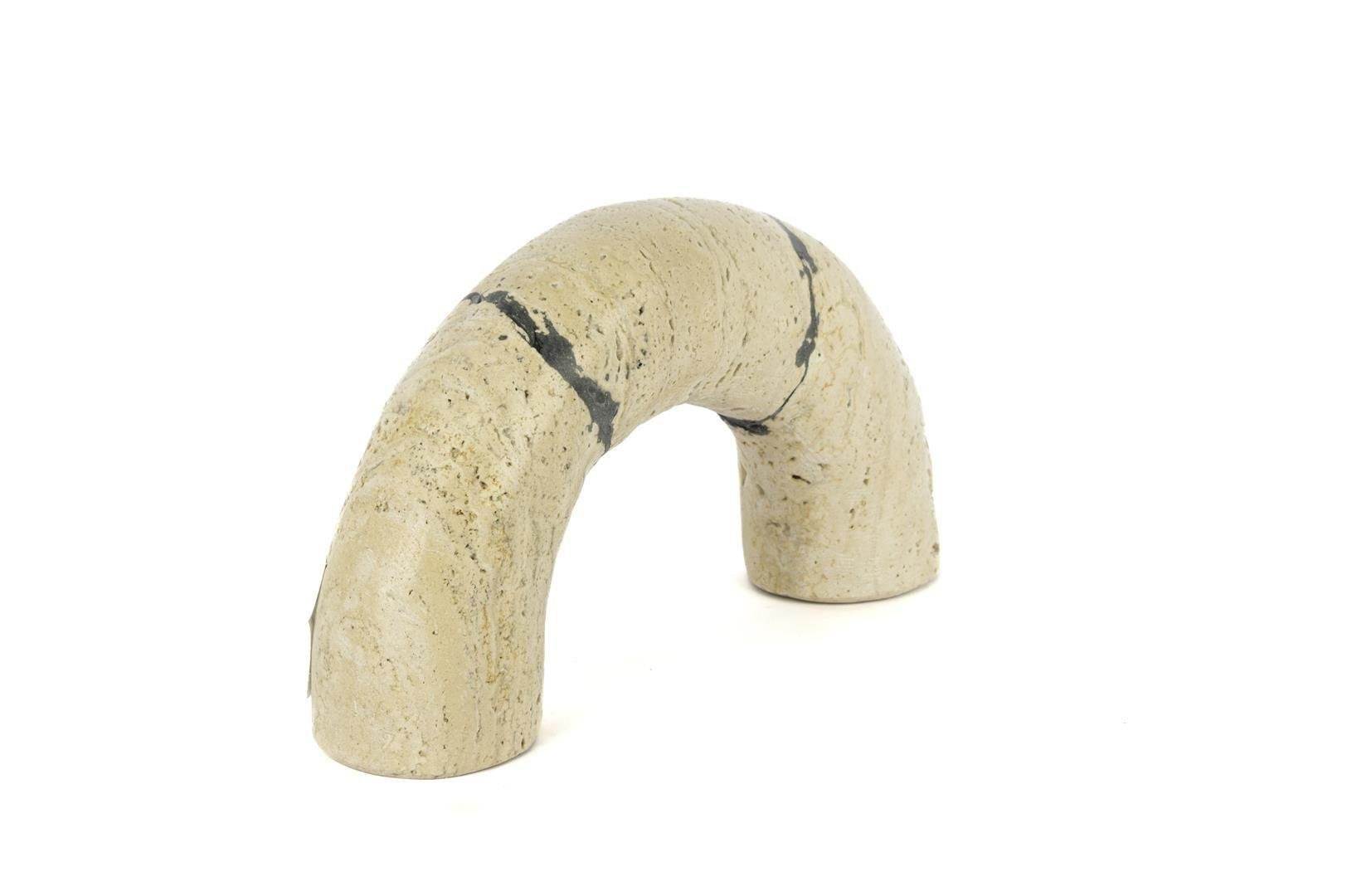 Crack mermer dekoratif obje 21*12 cm