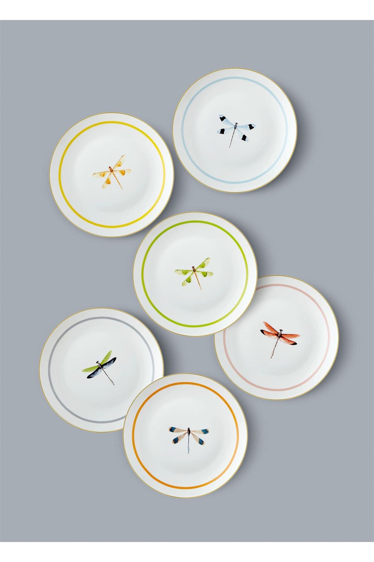 Dragonfly Pasta Tabağı 6 Kişilik