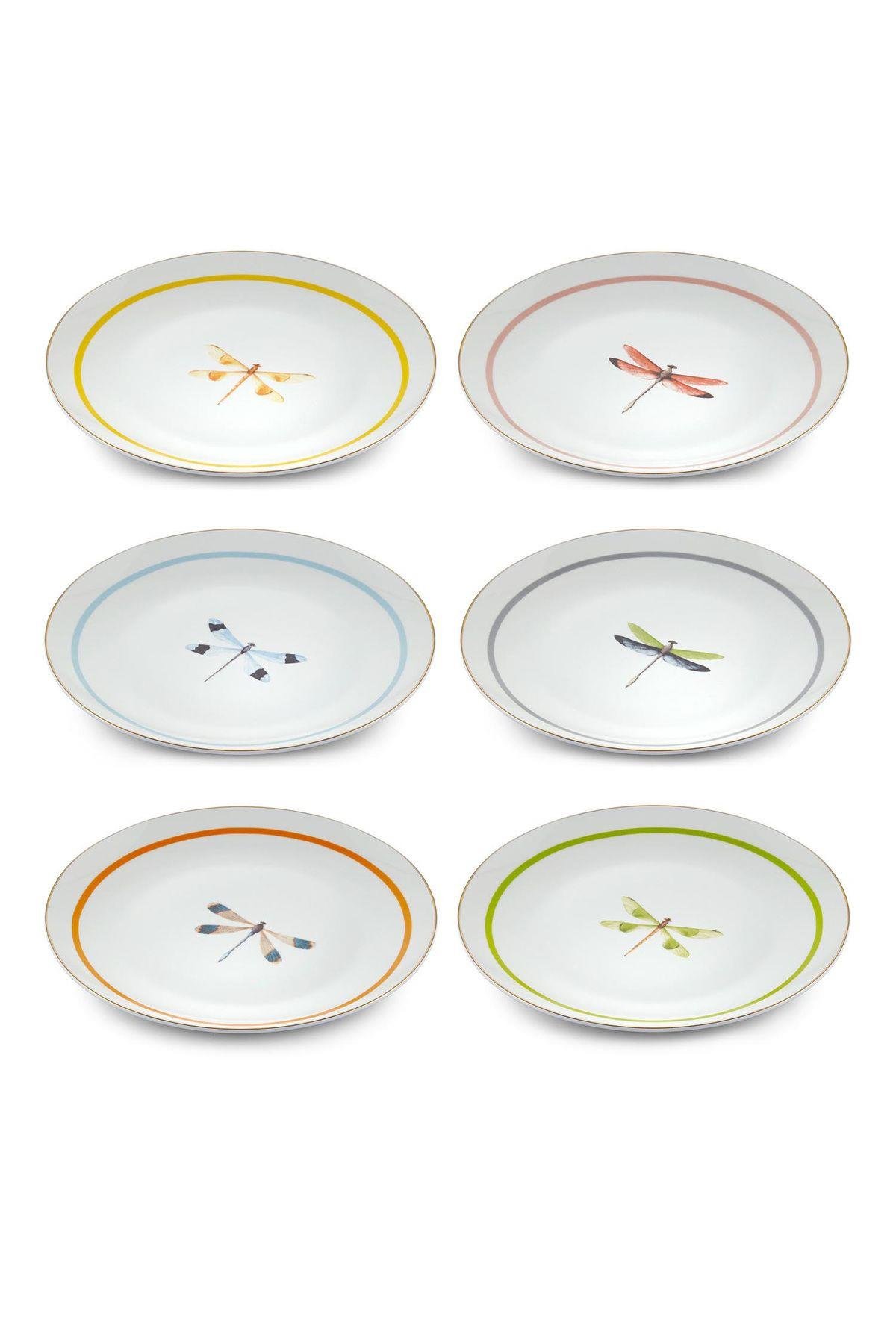 Dragonfly Pasta Tabağı 6 Kişilik
