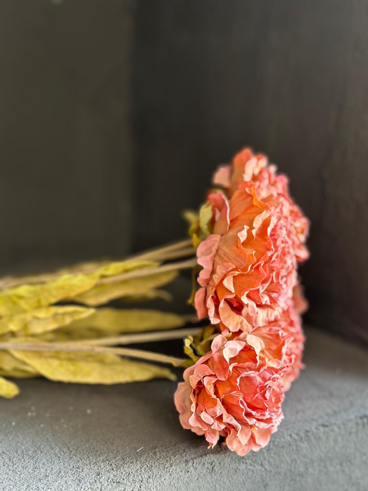 DRY PEONY 63 CM (ROSE PINK)