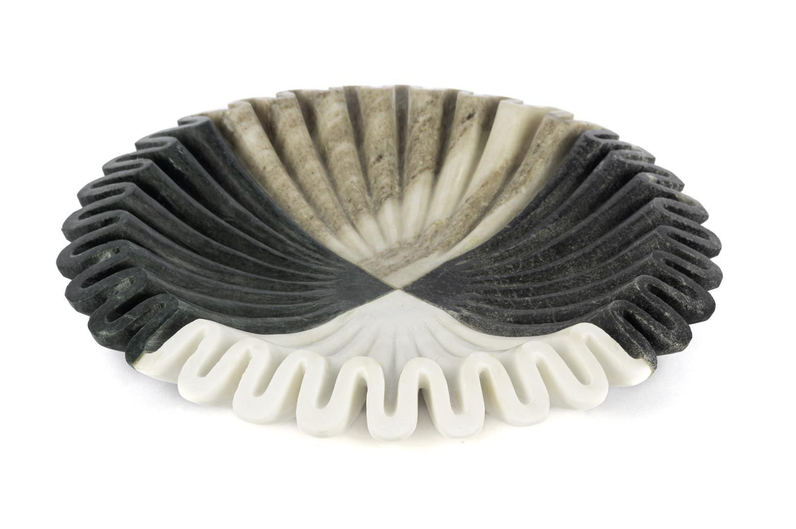 Fiore 4 renkli mermer dekoratif kase 30*5 cm