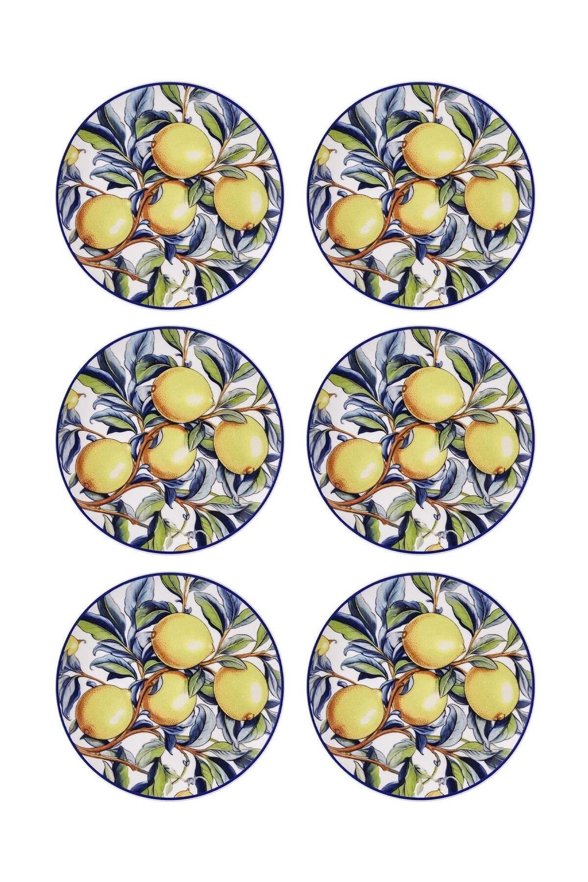 Odore Di Limone Pasta Tabağı 6lı Set 19 cm ODL0002