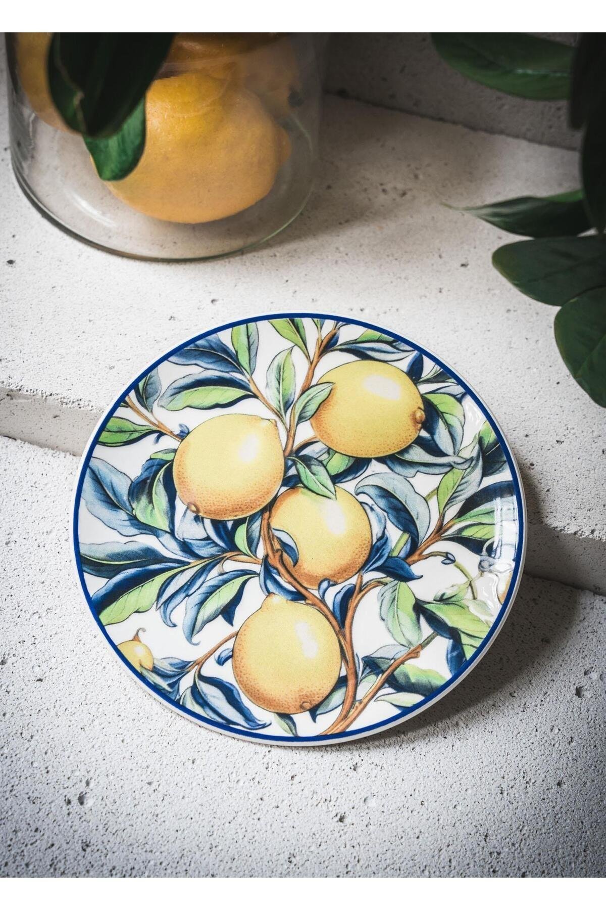 Odore Di Limone Pasta Tabağı 6lı Set 19 cm ODL0002