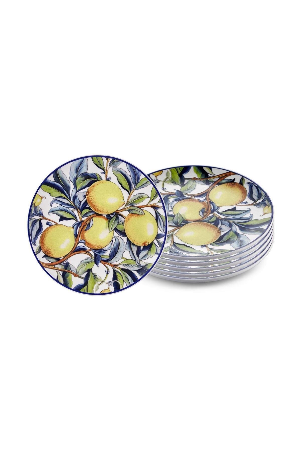 Odore Di Limone Pasta Tabağı 6lı Set 19 cm ODL0002