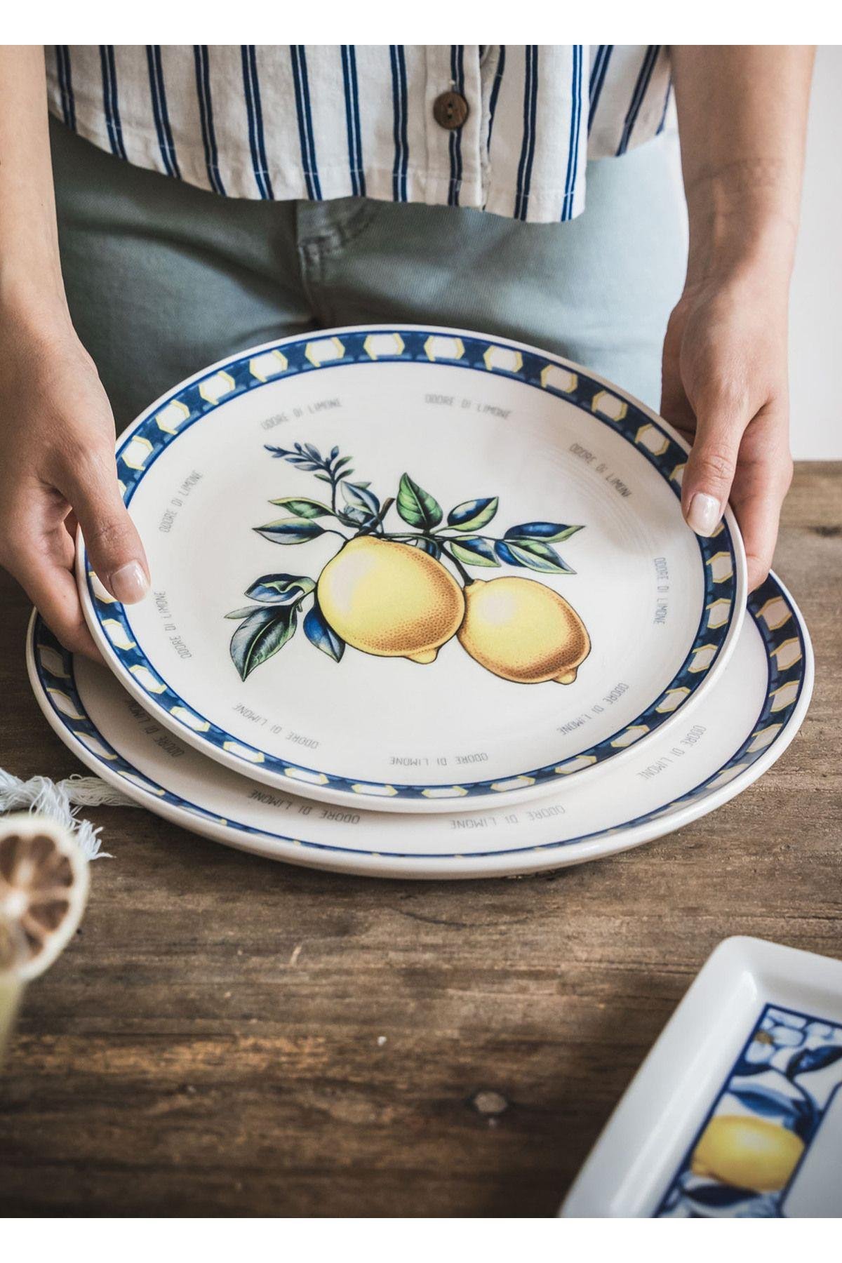 Odore di limone servis tabağı 6 lı set