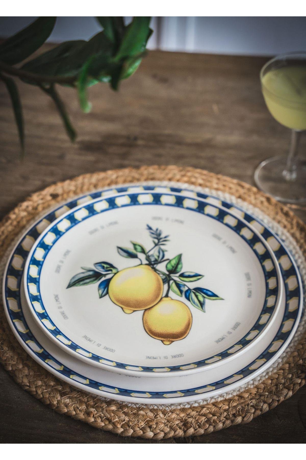 Odore di limone servis tabağı 6 lı set