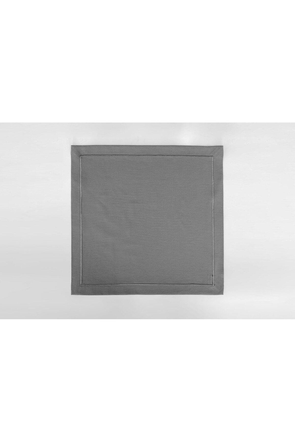 Peçete Düz Pikolu 4'lü Paket 45*45 Antrasit
