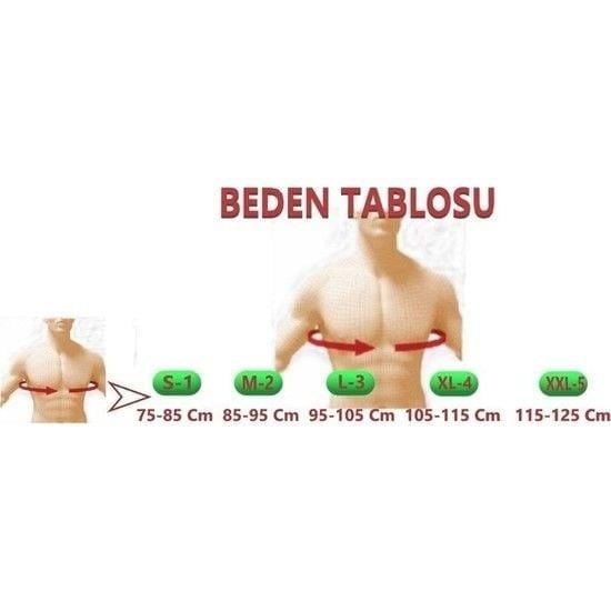 Örme 26cm Lumbostad Korse Sporcu Korsesi Balenli