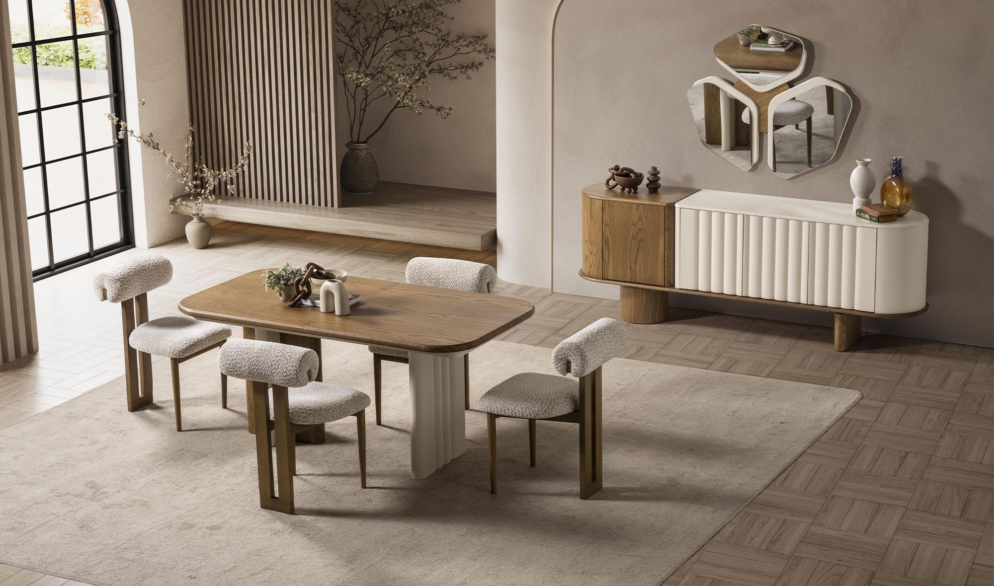 Lotus Yemek Odası Takımı